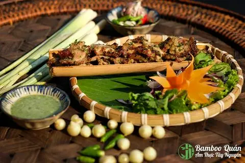 Hình ảnh Ba rọi nướng Tây Nguyên