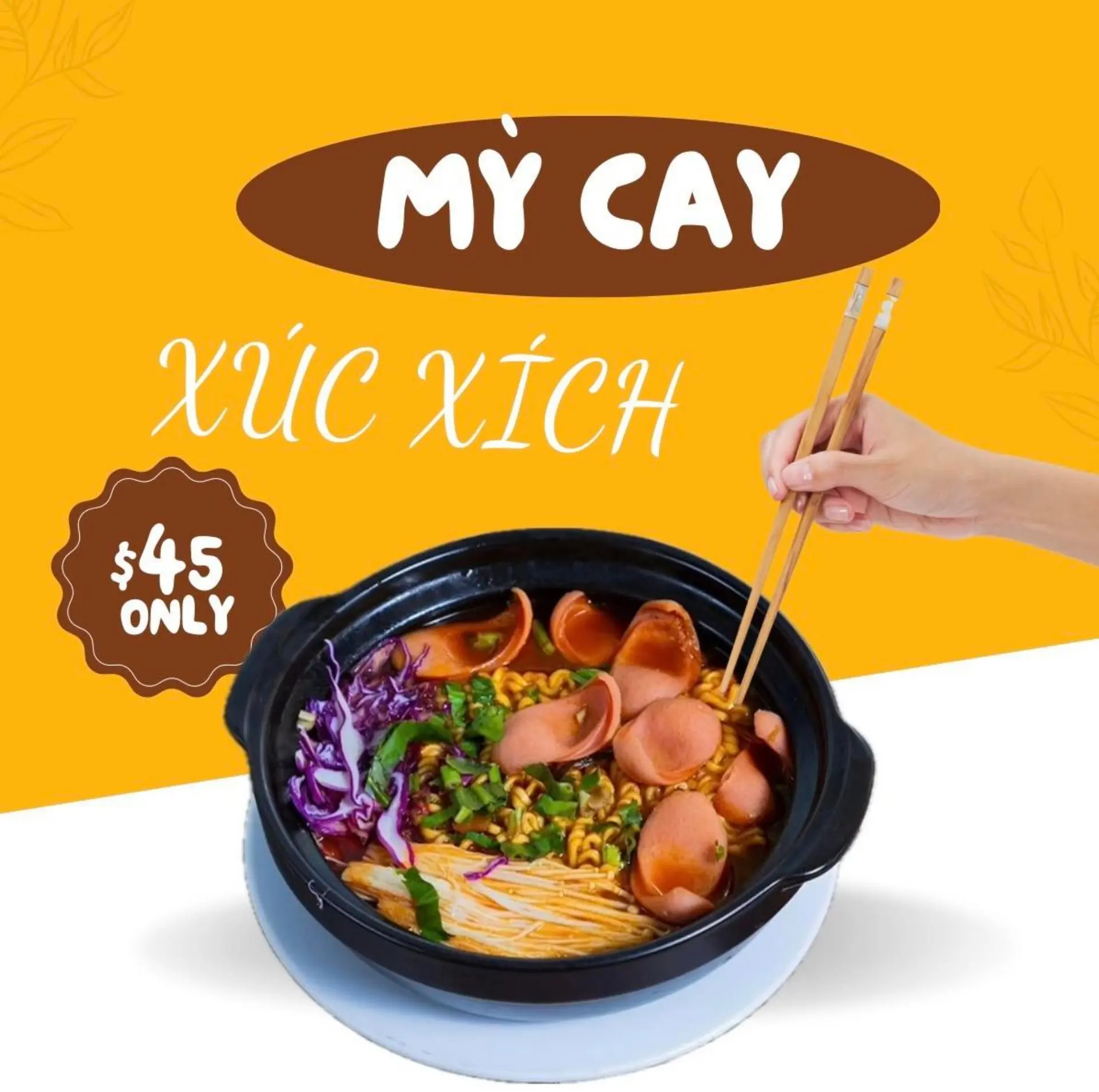 Hình ảnh Mỳ cay xúc xích