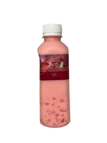 Hình ảnh trà sữa vị dâu