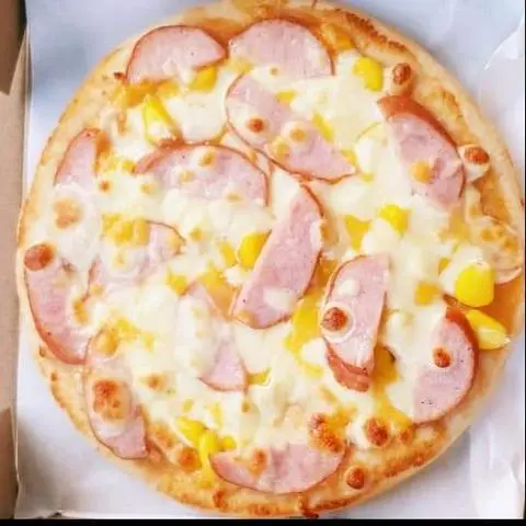 Hình ảnh pizza xúc xích 