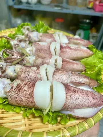 Hình ảnh Mực Trứng Hấp