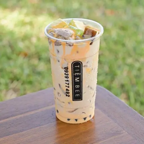 Hình ảnh Trà sữa sốt phô mai cam