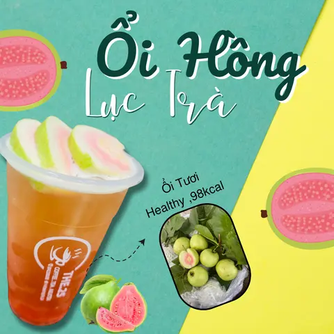 Hình ảnh Lục Trà Ổi Hồng - ly 700ml - size L