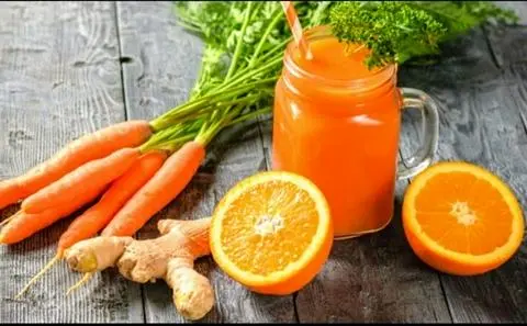 Hình ảnh Nước ép cam mix cà rốt