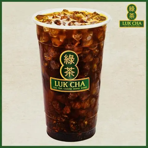 Hình ảnh Hồng Trà Sủi Bọt - Size L ly 700ml (Trà Đậm vị hơn)
