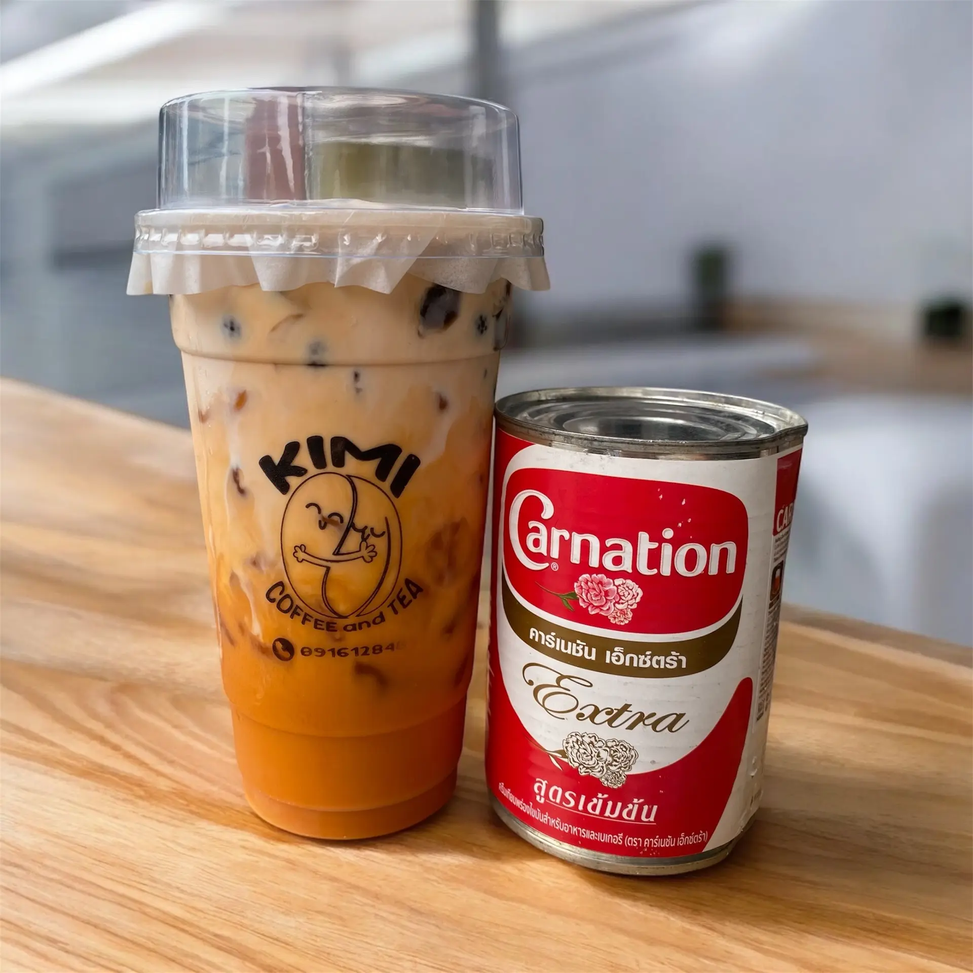 Hình ảnh Trà sữa Thái đỏ 700ml