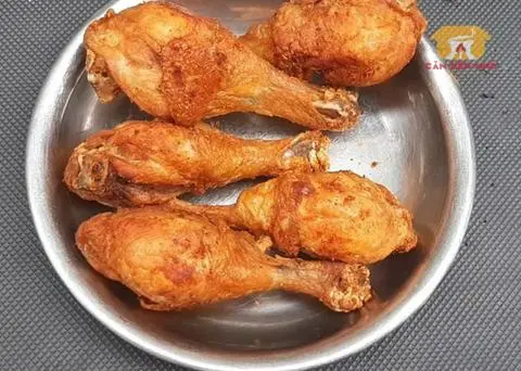Hình ảnh   Gà Chiên Giòn Nhúng Mắm Tỏi