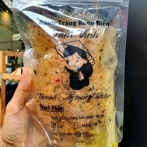 Hình ảnh Bánh tráng rong biển