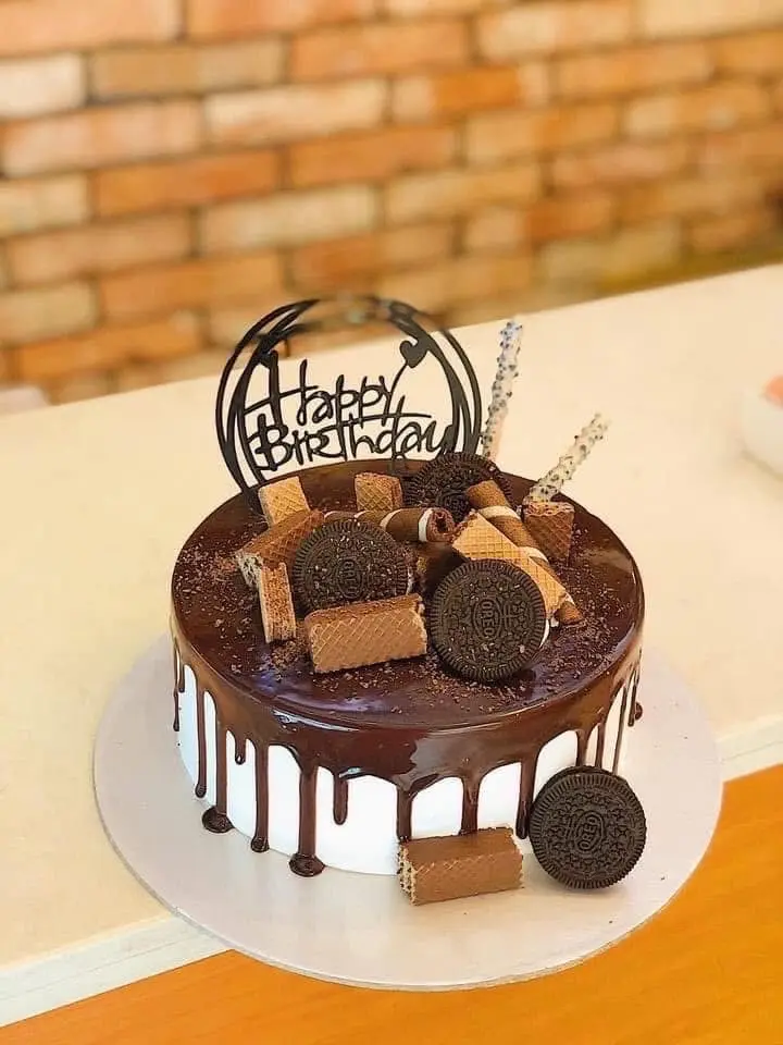 Hình ảnh bánh kem socolate size nhỏ