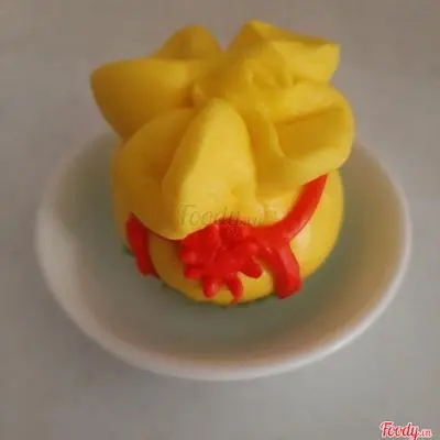 Hình ảnh Bánh bao Túi Tiền Nhân Trứng Sữa