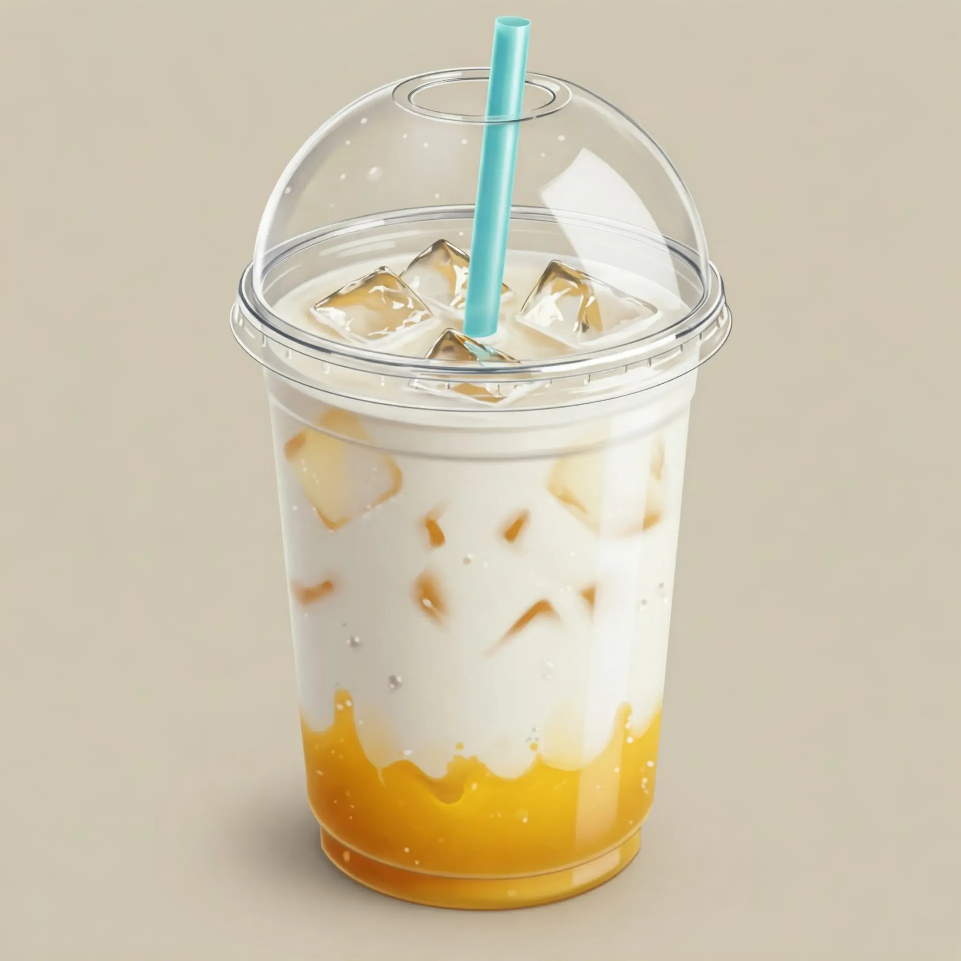 Hình ảnh Latte xoài