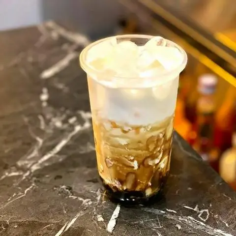 Hình ảnh Sữa tươi trân châu đường đen