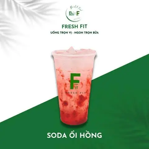Hình ảnh Soda ổi hồng