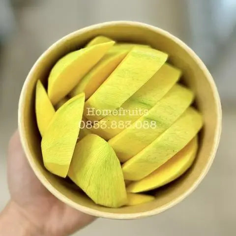 Hình ảnh Khay Xoài tứ quý gọt sẵn