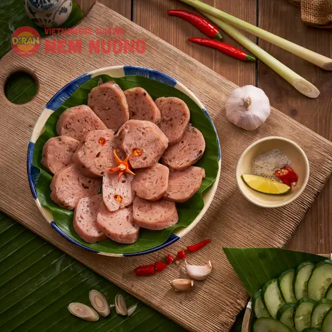 Hình ảnh Nem Chua Ninh Hoà Gói Thủ Công 200g