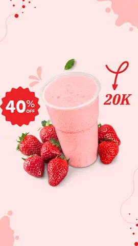 Hình ảnh Sinh Tố Dâu Tươi Mát – Bloom Chill