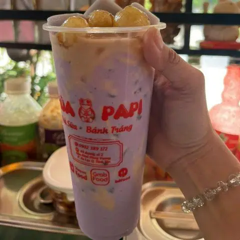 Hình ảnh TRÀ SỮA SỐT KHOAI MÔN TƯƠI
