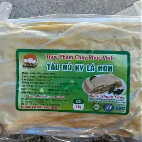 Hình ảnh Tàu hủ ky lá non 1kg