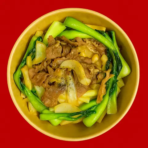 Hình ảnh Nui xào bò
