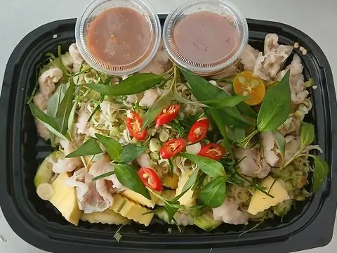 Hình ảnh CHÂN GÀ RÚT XƯƠNG SẢ TẮC SIÊU TO KHỔNG LỒ 