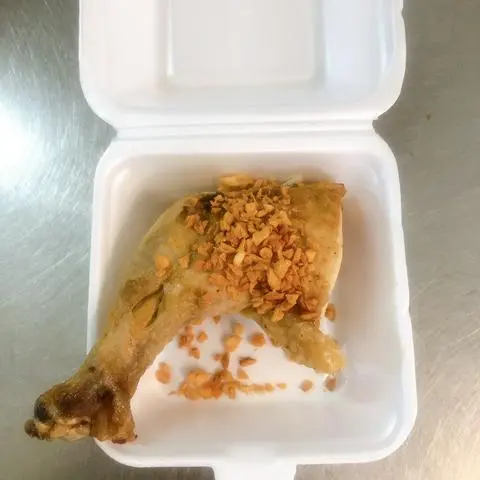 Hình ảnh Gà xối mỡ thêm