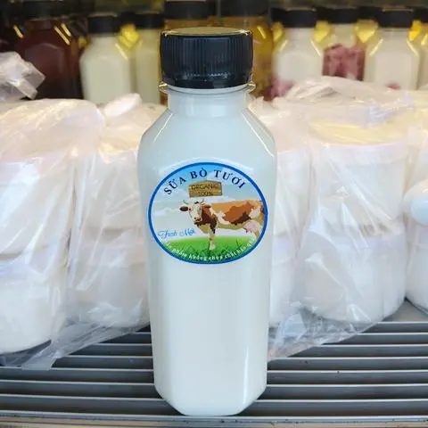 Hình ảnh Sữa Bò Tươi Nguyên Chất 
