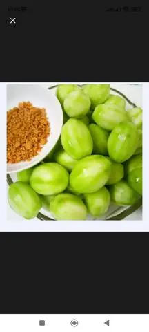 Hình ảnh Cóc non gọt sẵn 300g+muối tôm 