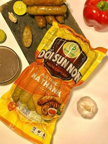 Hình ảnh Dồi sụn non đặc sản Hà Thành. túi 500gram
