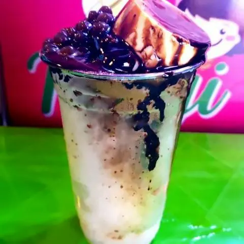 Hình ảnh Milo Dầm Trân Châu Bánh Flan