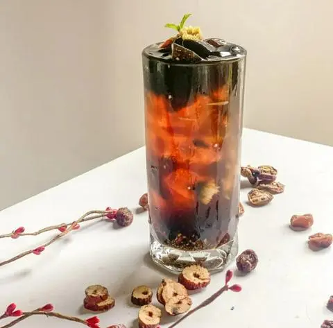 Hình ảnh Trà bí đao sương sáo hạt chia