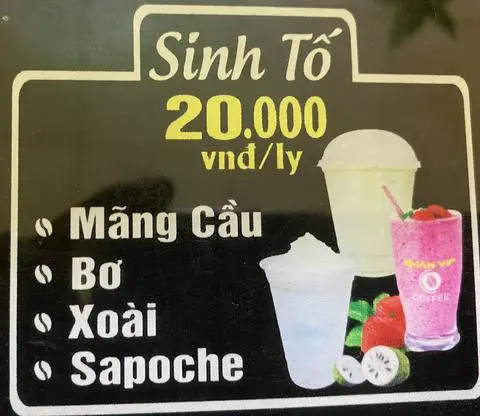 Hình ảnh Sinh tố