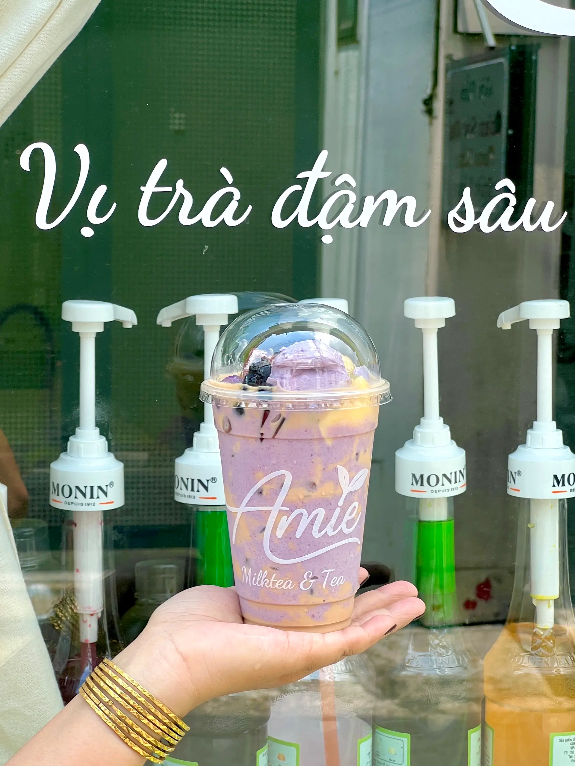 Hình ảnh Trà sữa khoai môn tươi