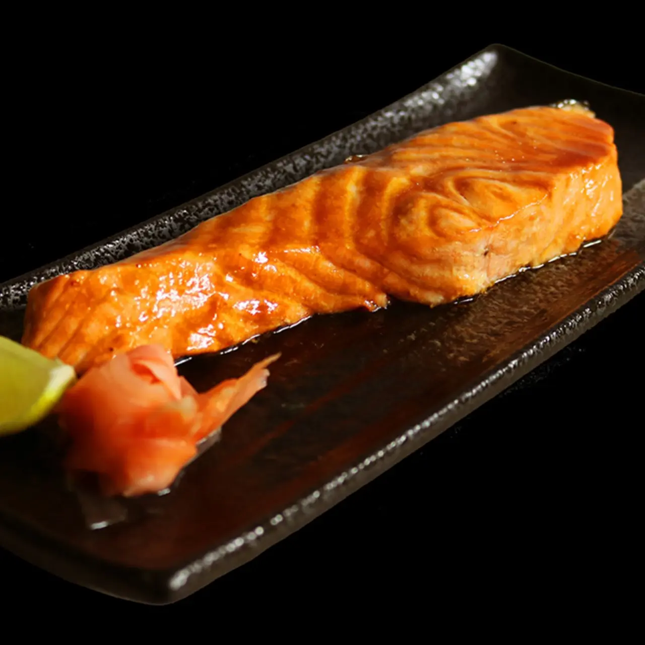 Hình ảnh Set -cá hồi sốt teriyaki