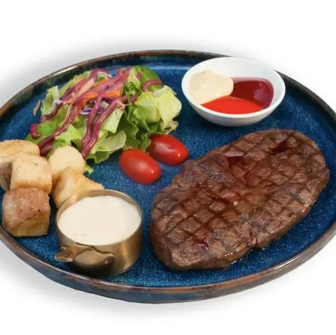 Hình ảnh Steak bò Mỹ sốt phô mai - 200 gram