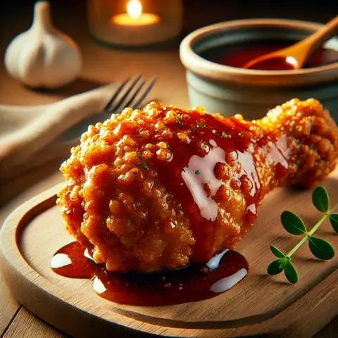 Hình ảnh Đùi gà chiên Xốt say mê (Chanh dây, Mắm tỏi, Phô mai, Tereyaki)
