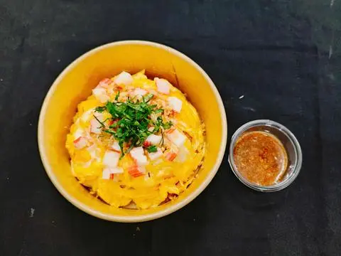 Hình ảnh CƠM PHỦ TRỨNG THANH CUA