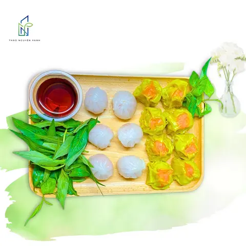 Hình ảnh Combo 2 loại há cảo tôm thịt hấp