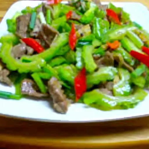 Hình ảnh Bò xào khổ qua
