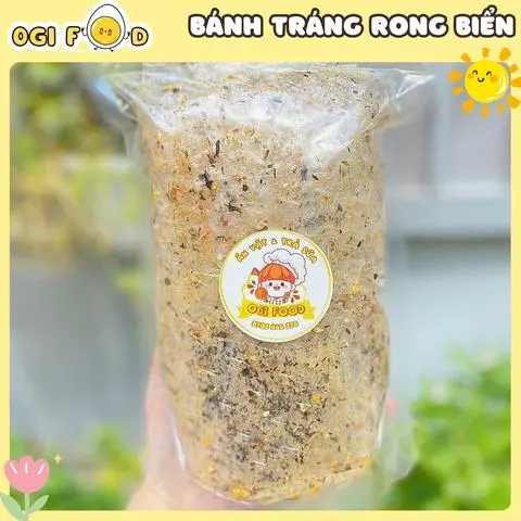 Hình ảnh Bánh Tráng Rong Biển Zip 500g