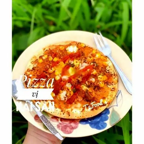 Hình ảnh Banh pizza hai sản