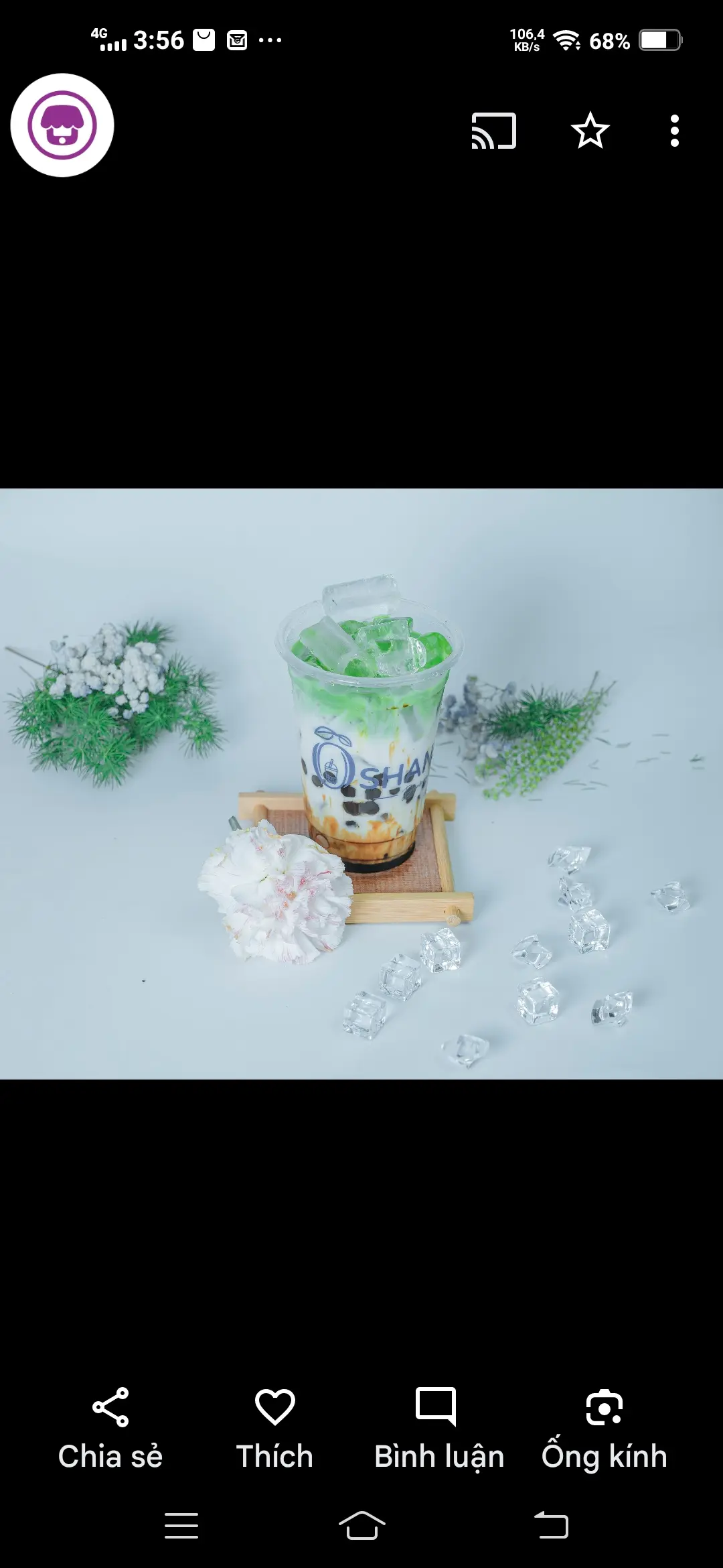 Hình ảnh TRÀ SỮA SỐT MATCHA