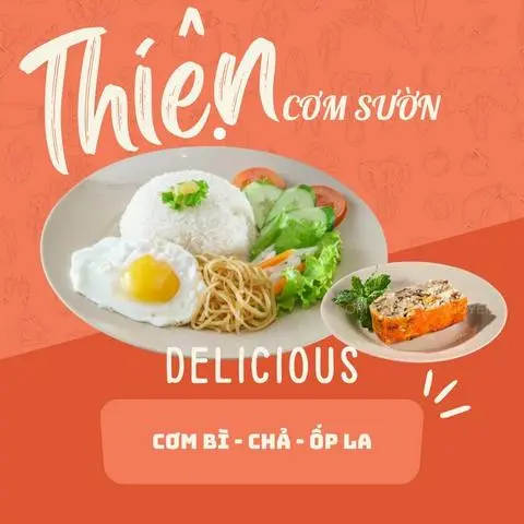 Hình ảnh Cơm bì chả ốp la