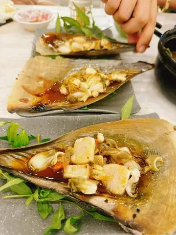 Hình ảnh Sò Mai Nướng Tiêu Xanh