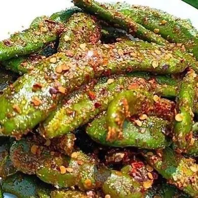 Hình ảnh Me non tươi 250g lắc mắm đường ớt chua ngọt