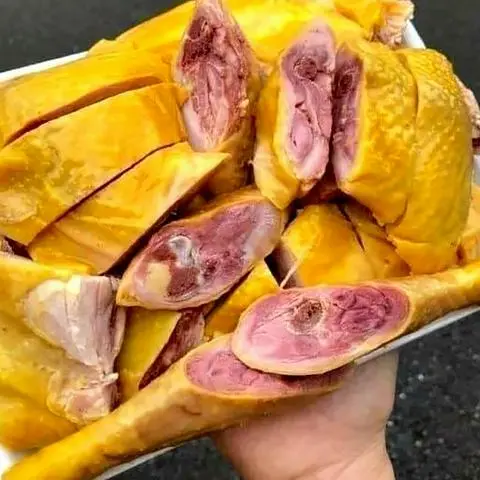 Hình ảnh Gà ủ muối hoa tiêu nguyên con chặt sẵn
