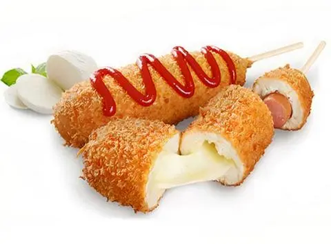 Hình ảnh Hotdog xúc xích phô mai