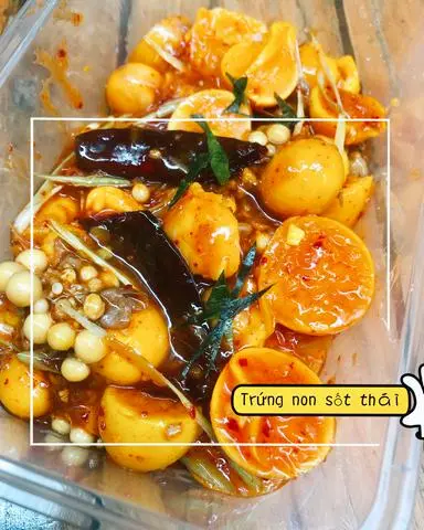 Hình ảnh Trứng Non Sốt Thái