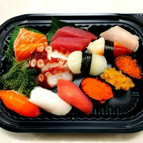 Hình ảnh Combo Sashimi& Sushi 2 & Tặng 1.Olong