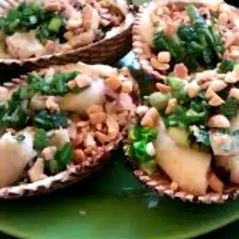 Hình ảnh Sò Dương Nướng Mỡ Hành