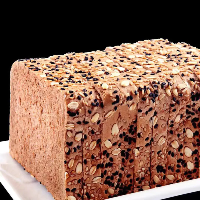 Hình ảnh Bánh mì sandwich nguyên cám yến mạch dẹp - không đường